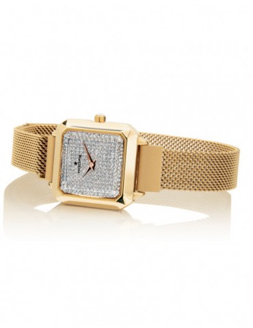 OROLOGIO HOOPS  CARRE' GOLD...